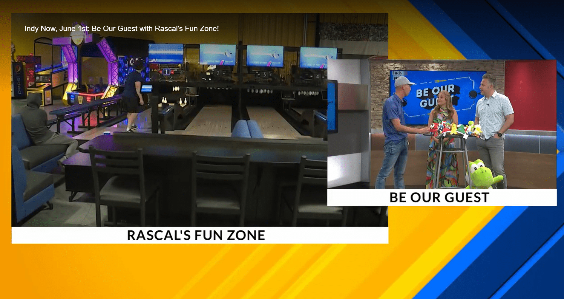 Rascal's Fun Zone Fox 59 Be Our Guest